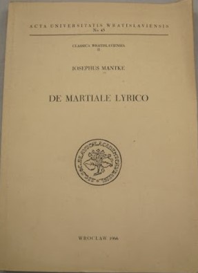 Mantke I. De Martiale lyrico