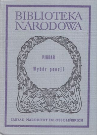 Szastyńska-Siemion A. Wybór poezji / Pindar